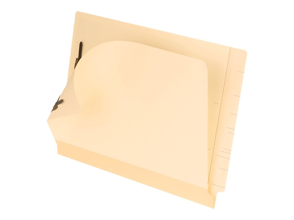 Pendaflex Reinforced End-Tab Classification Folders, Straight-Cut Tab, Letter Size, Manila, 50/Box