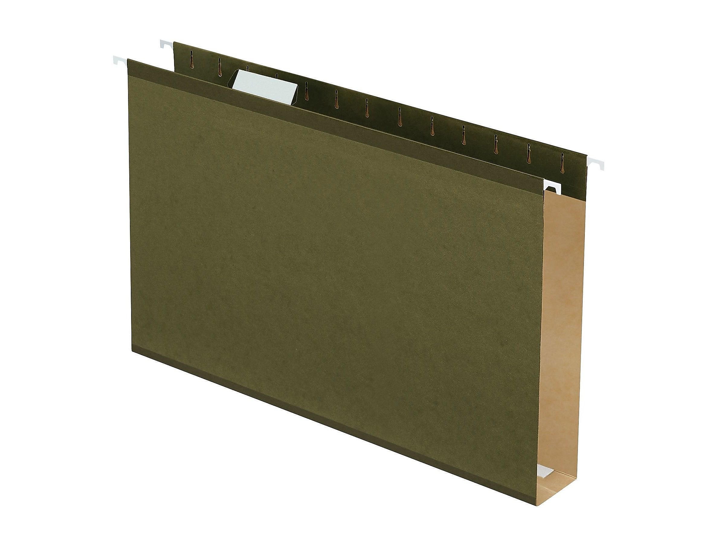 Pendaflex Reinforced Hanging File Folders, Extra Capacity, 5-Tab, Legal Size, 2