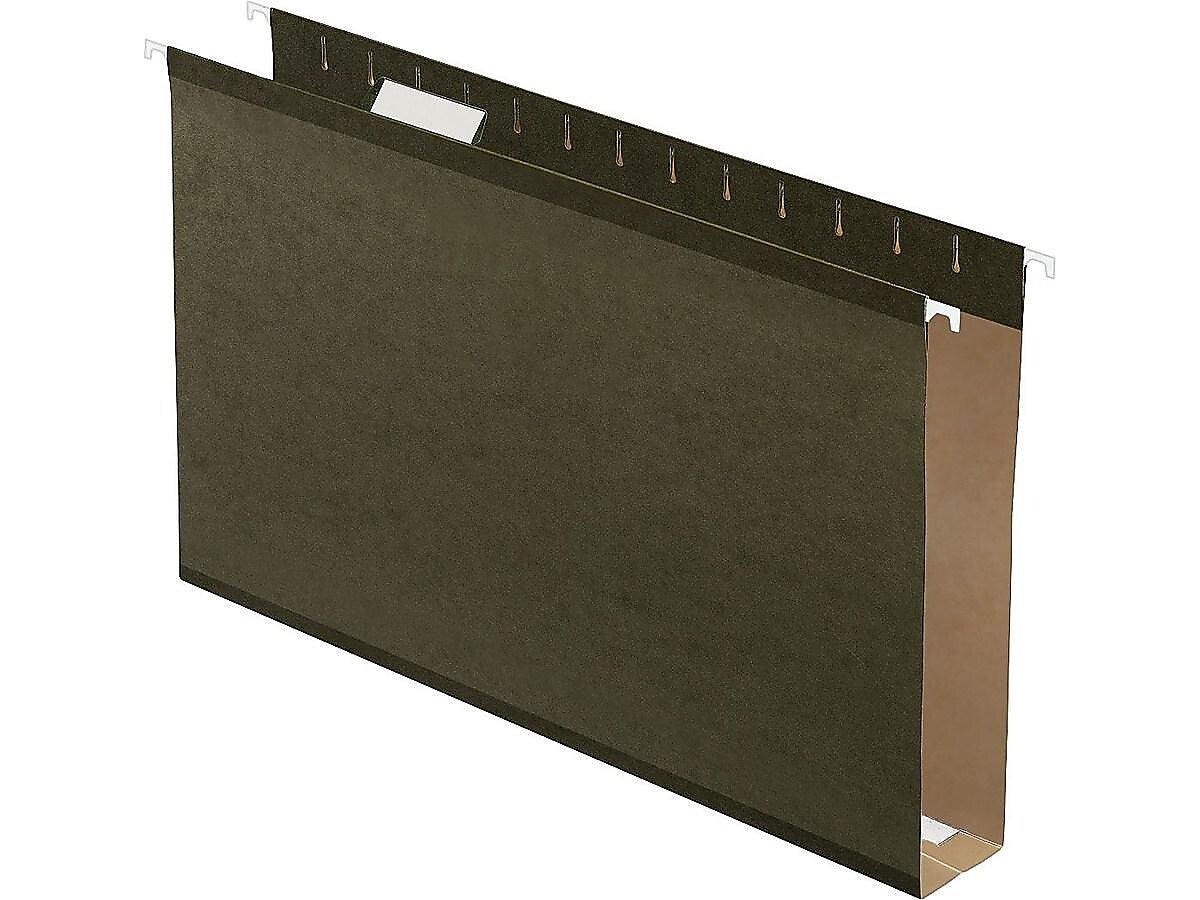Pendaflex Reinforced Hanging File Folders, Extra Capacity, 5-Tab, Legal Size, 2