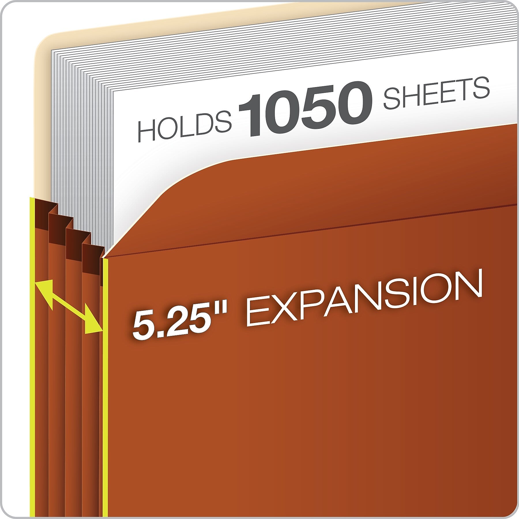 Pendaflex Smart Shield Reinforced File Pocket, 5 1/4
