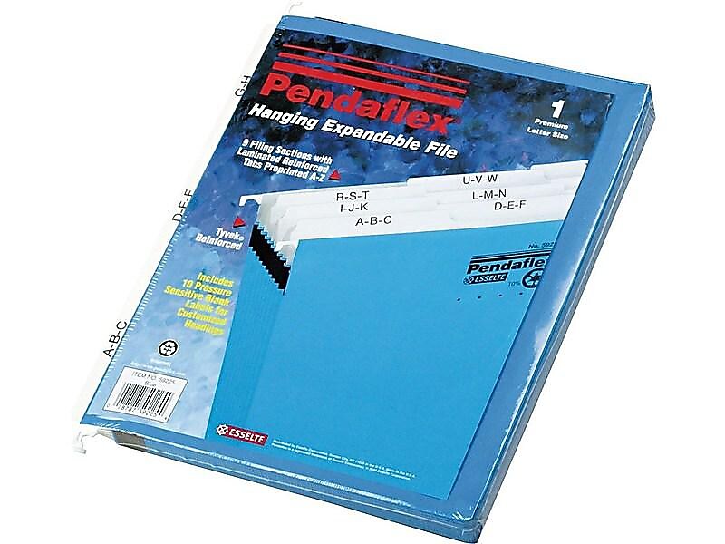 Pendaflex SureHook Expanding File, 5.25