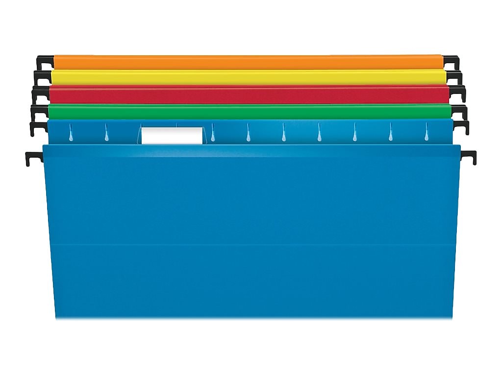 Pendaflex SureHook Hanging File Folders, Legal Size, Assorted Colors, 20/Box