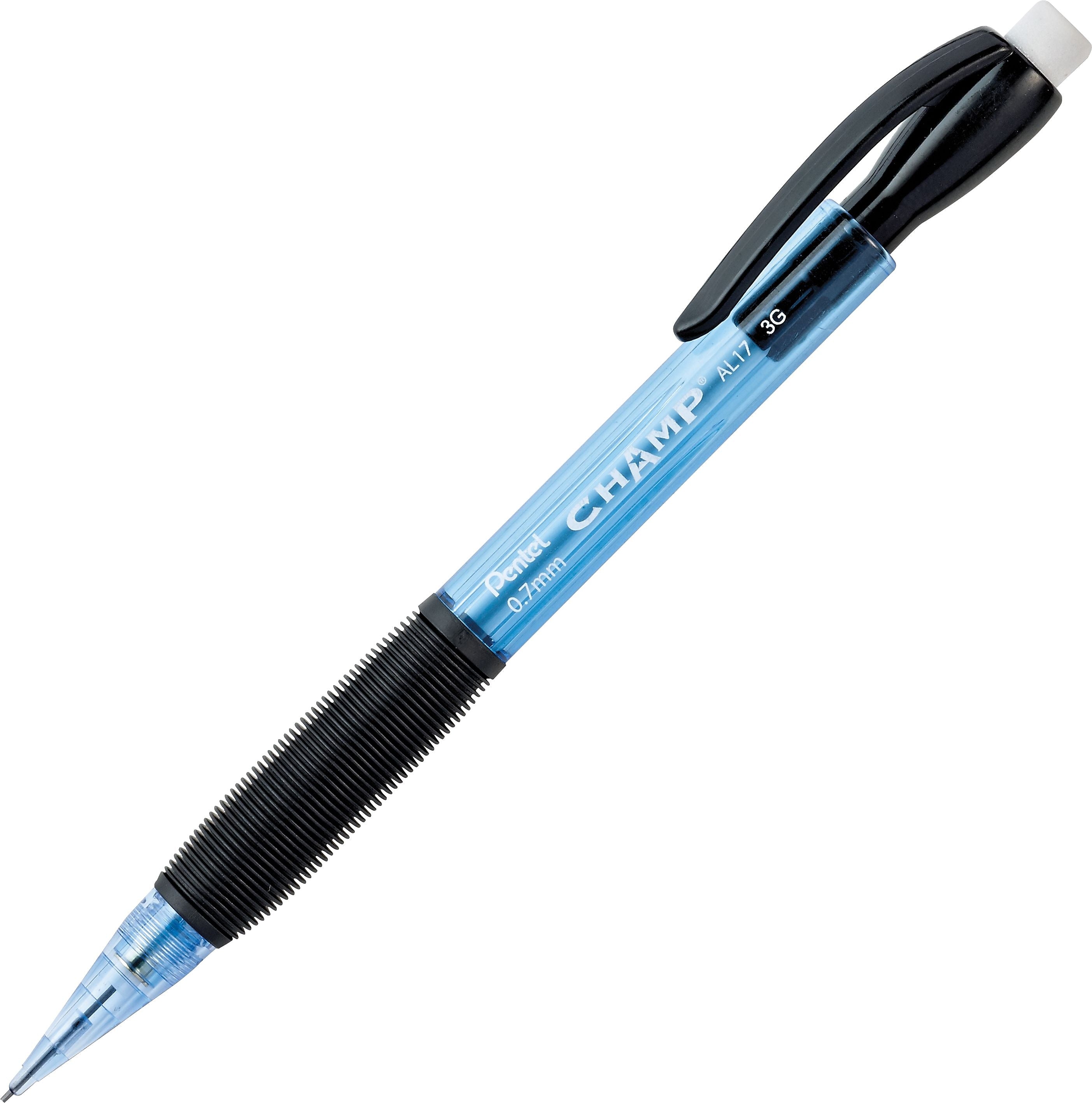 Pentel Champ Mechanical Pencil, 0.7mm, #2 Medium Lead, 2 Dozen