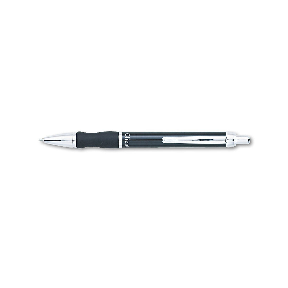 Pentel Client™ Retractable Ballpoint Pen, Medium Point, Black Ink