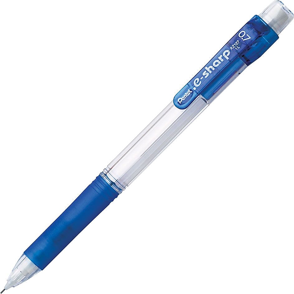 Pentel e-sharp Mechanical Pencil, 0.7mm, #2 Medium Lead, Dozen