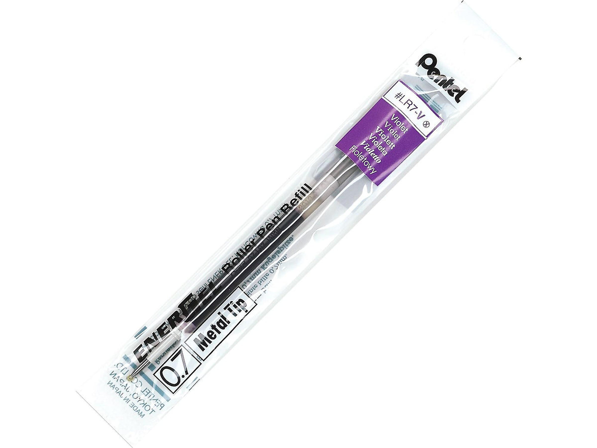 Pentel EnerGel Gel-Ink Pen Refill, Medium Tip, Violet Ink, Each