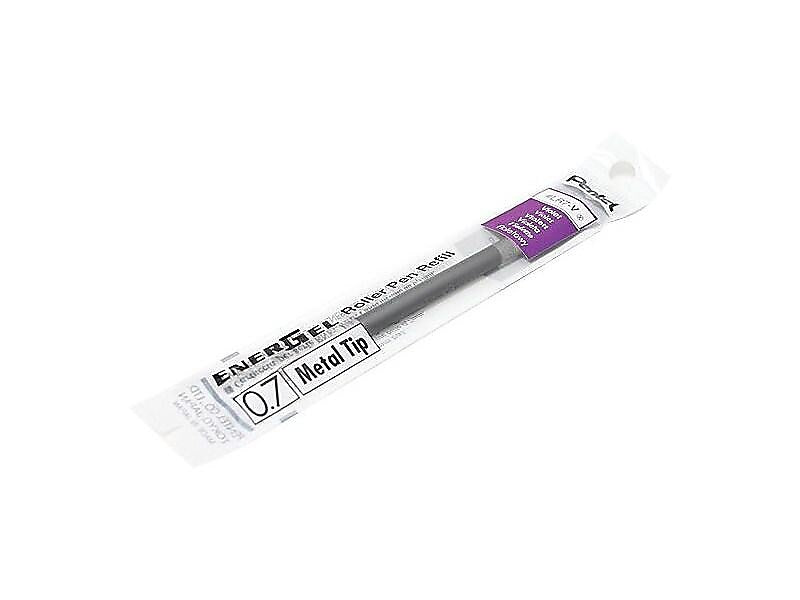 Pentel EnerGel Gel-Ink Pen Refill, Medium Tip, Violet Ink, Each