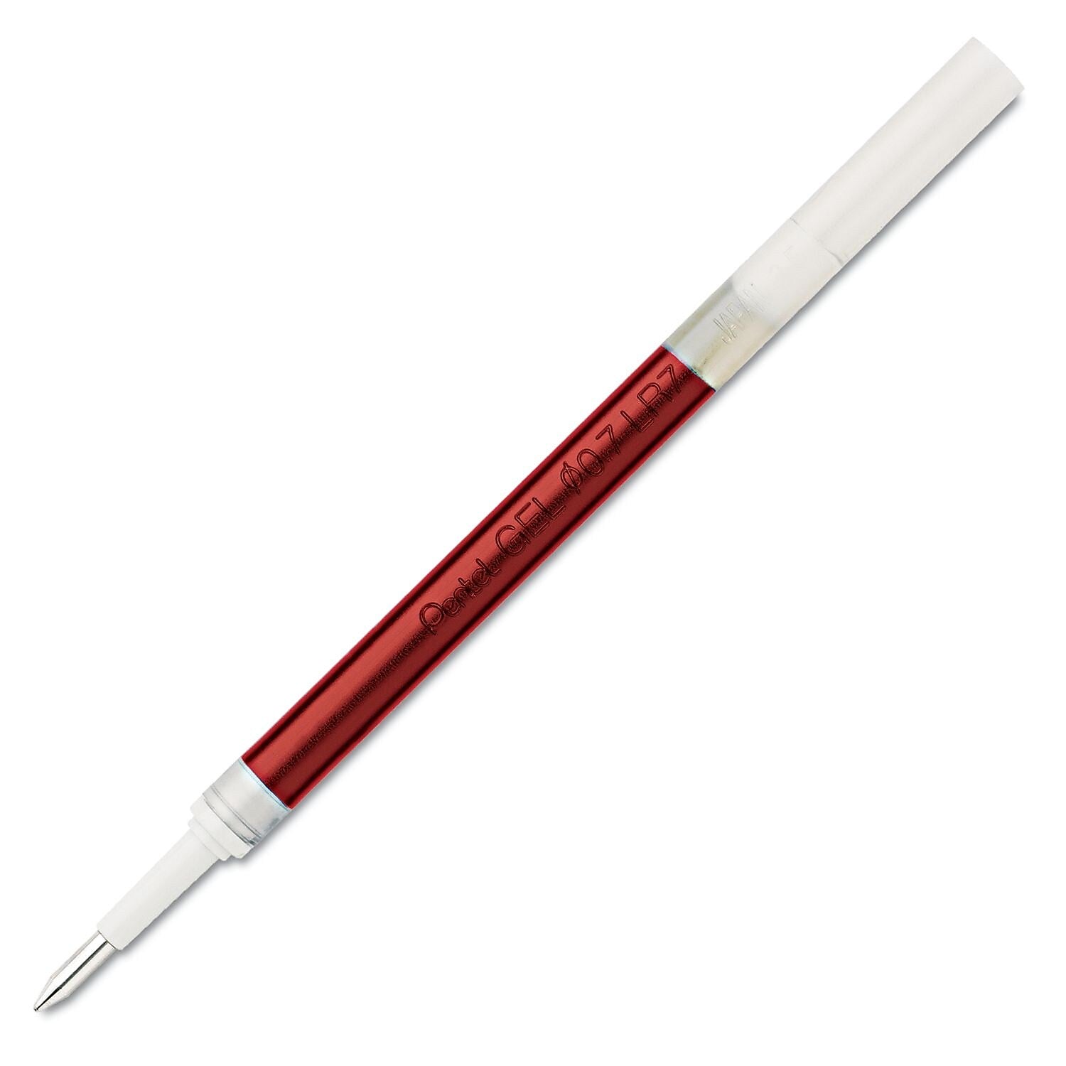 Pentel Energel Gel Pen Refill, Medium Point, Red Ink