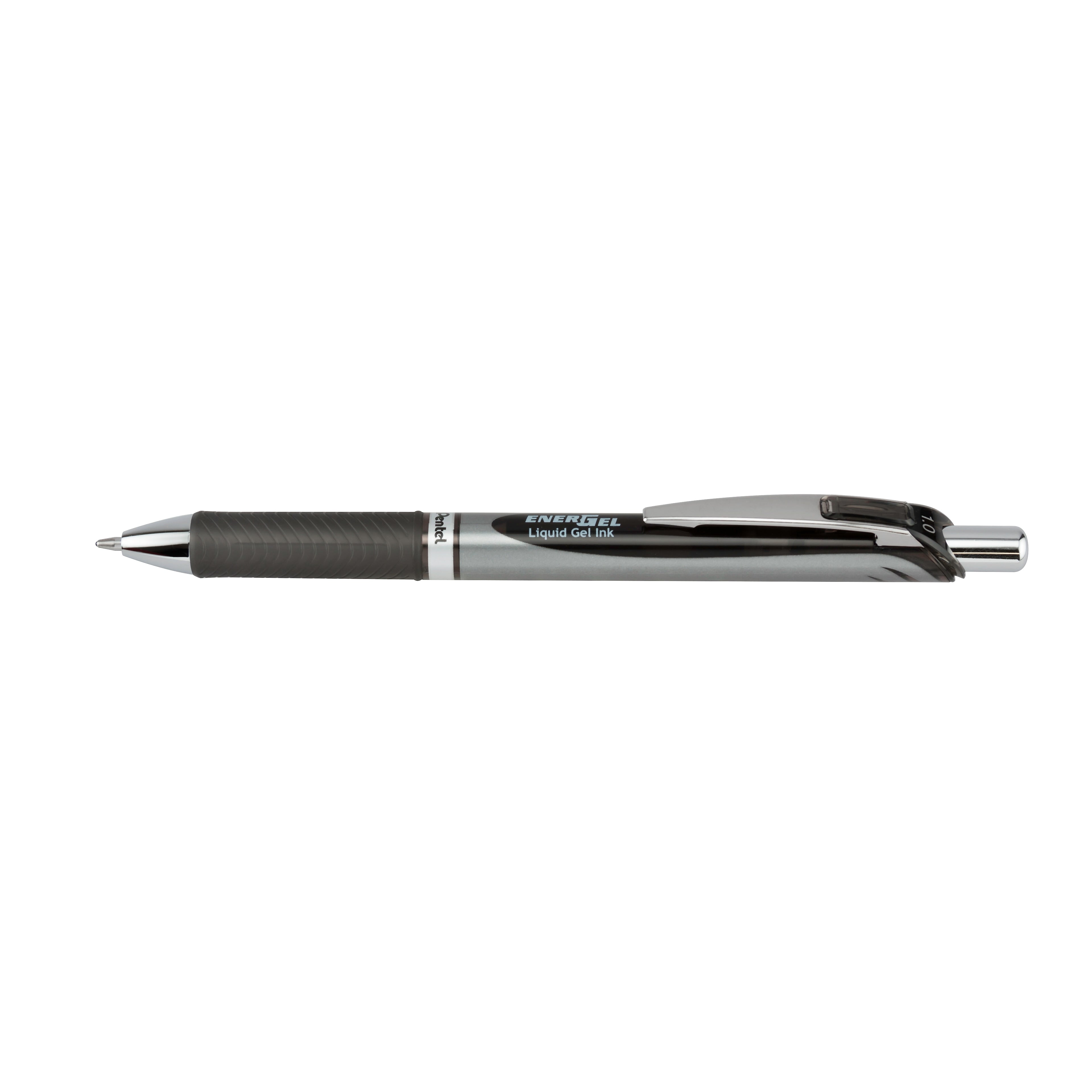 Pentel EnerGel RTX Gel Pens, Bold Point, Black Ink, Dozen