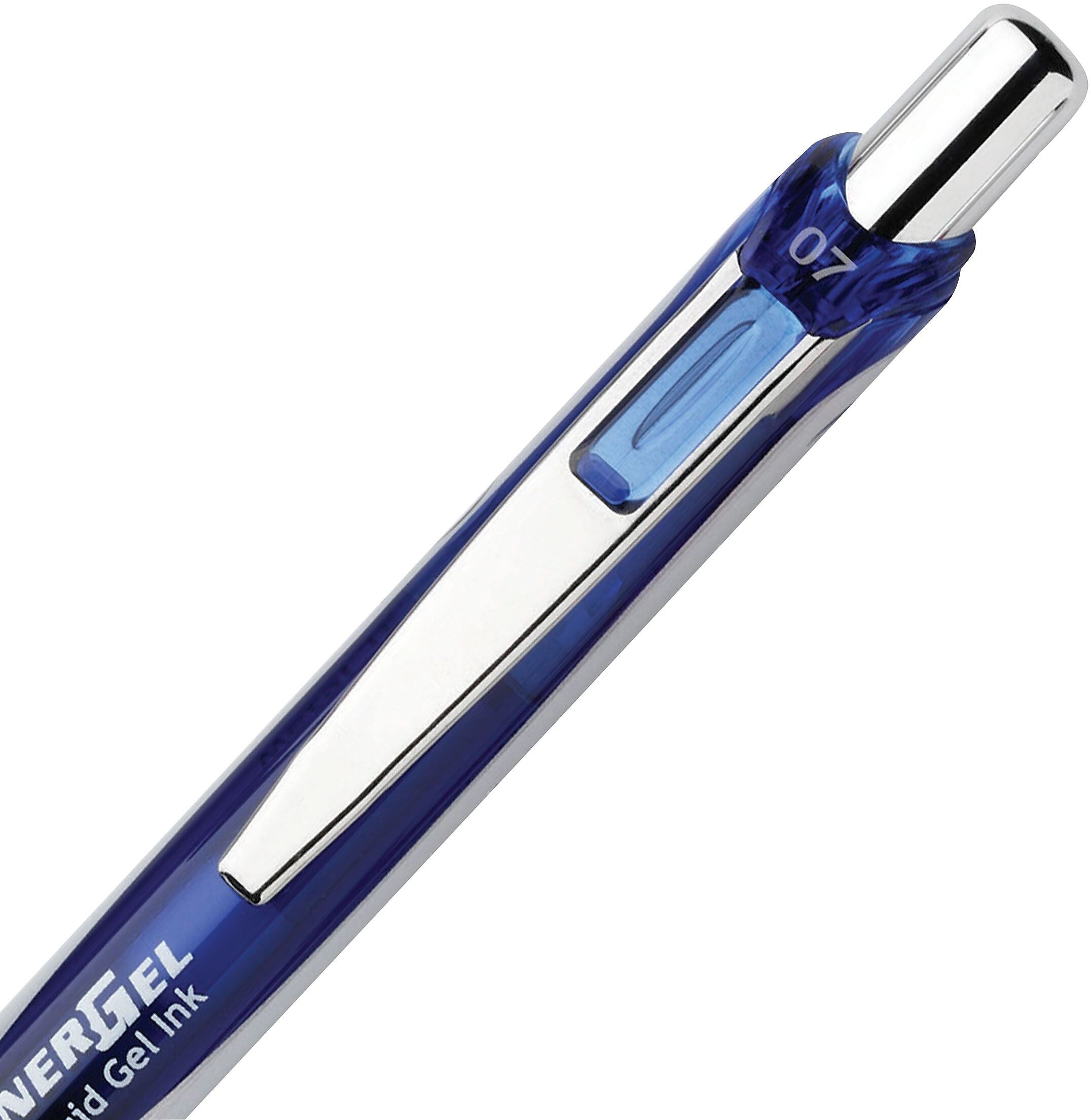Pentel EnerGel RTX Gel Pens, Medium Point, Assorted Ink, Dozen