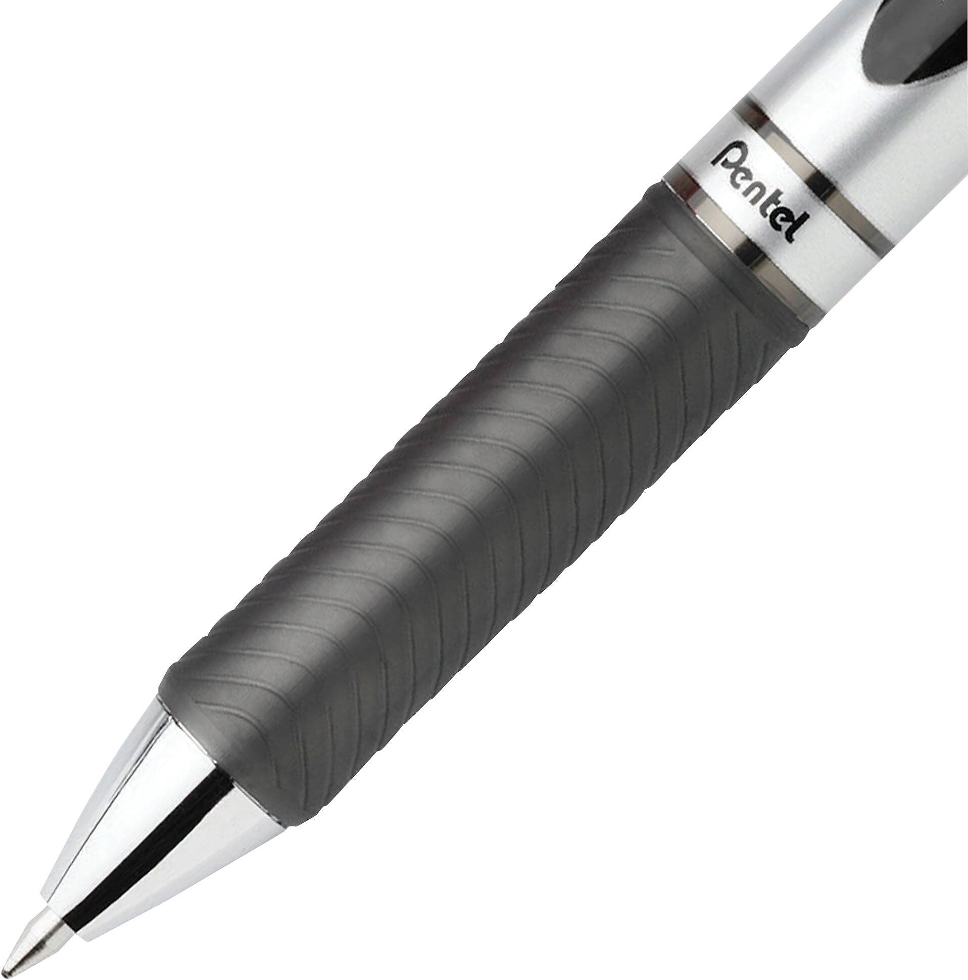 Pentel® EnerGel RTX Liquid Gel Pen, 0.7mm, Black, 5/Pack