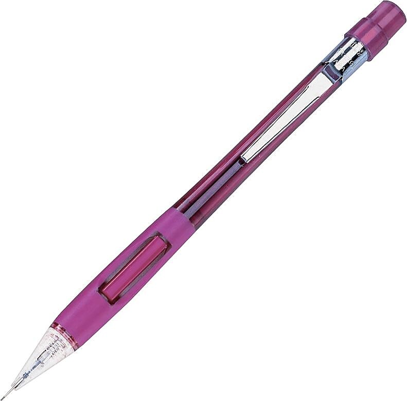 Pentel Quicker-Clicker™ Automatic Pencil .9mm, Burgundy Barrels, 2/Pack