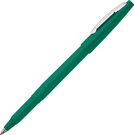 Pentel Rolling Writer Rollerball Pen, Medium Point, Green Ink, Dozen