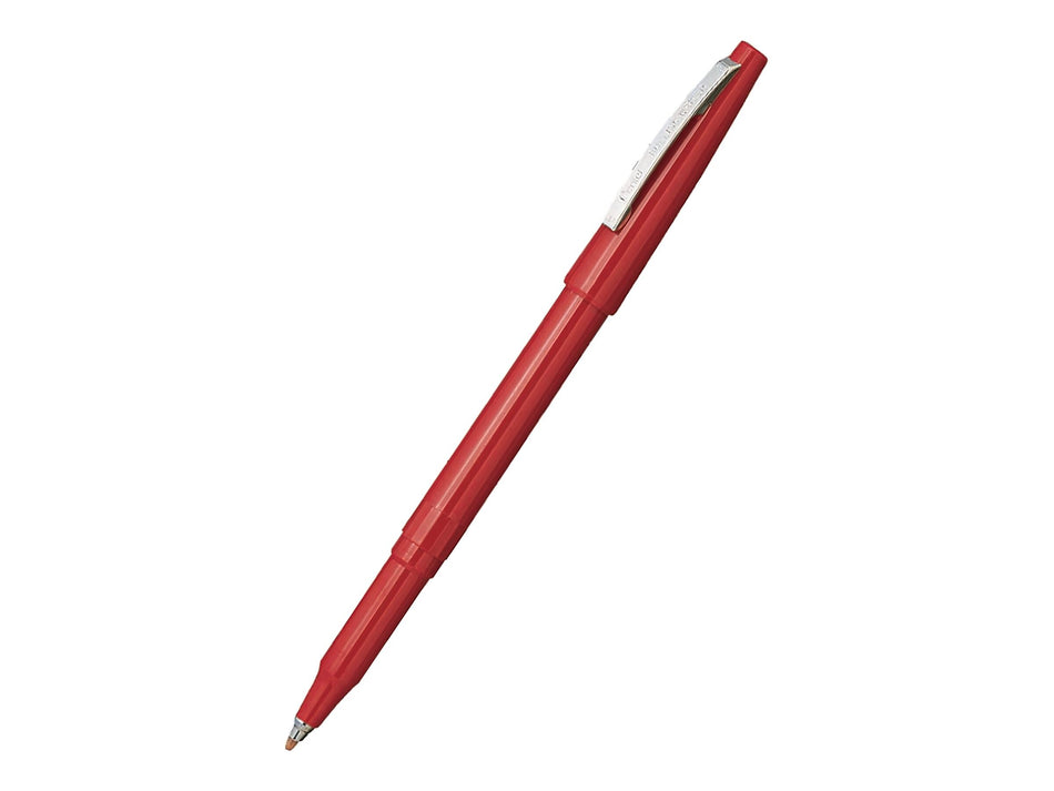 Pentel Rolling Writer Rollerball Pens, Medium Point, Red Ink, Dozen