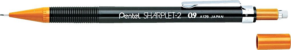 Pentel Sharplet-2™ Automatic Pencils, 0.9 mm, Brown, 12/Pk