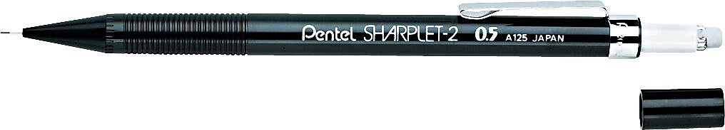 Pentel Sharplet-2 Mechanical Pencil, 0.5mm, #2 Medium Lead, Dozen