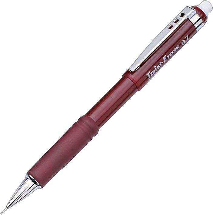 Pentel Twist-Erase III Mechanical Pencil, 0.7mm, #2 Medium Lead