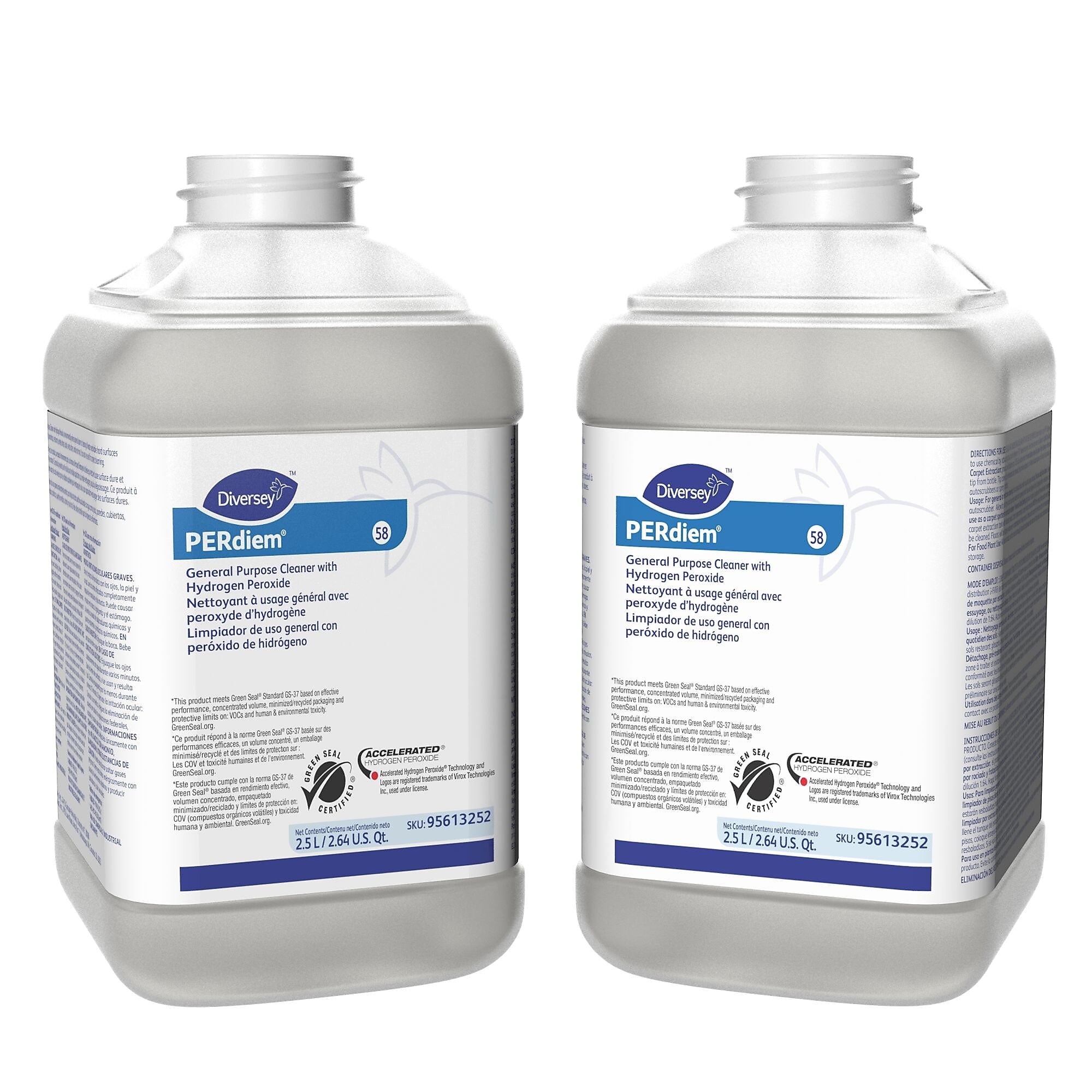 Perdiem 58 Multipurpose Cleaner for Diversey J-Fill, 84.5oz., 2/Carton