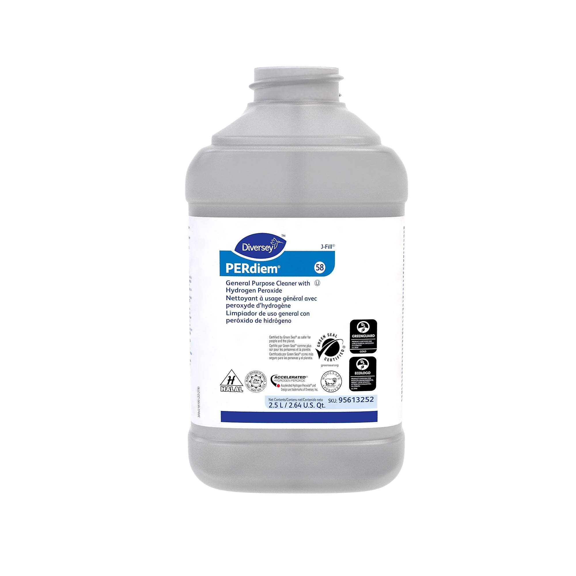 Perdiem 58 Multipurpose Cleaner for Diversey J-Fill, 84.5oz., 2/Carton