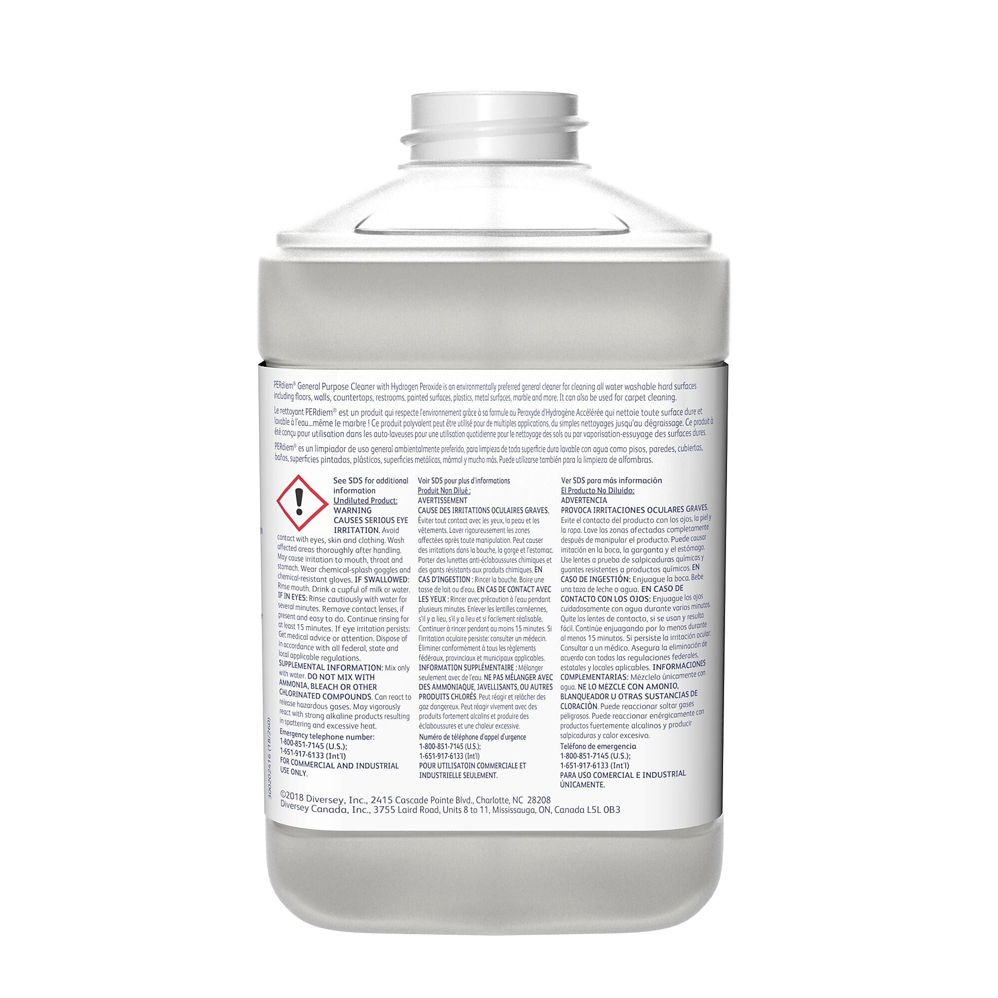 Perdiem 58 Multipurpose Cleaner for Diversey J-Fill, 84.5oz., 2/Carton