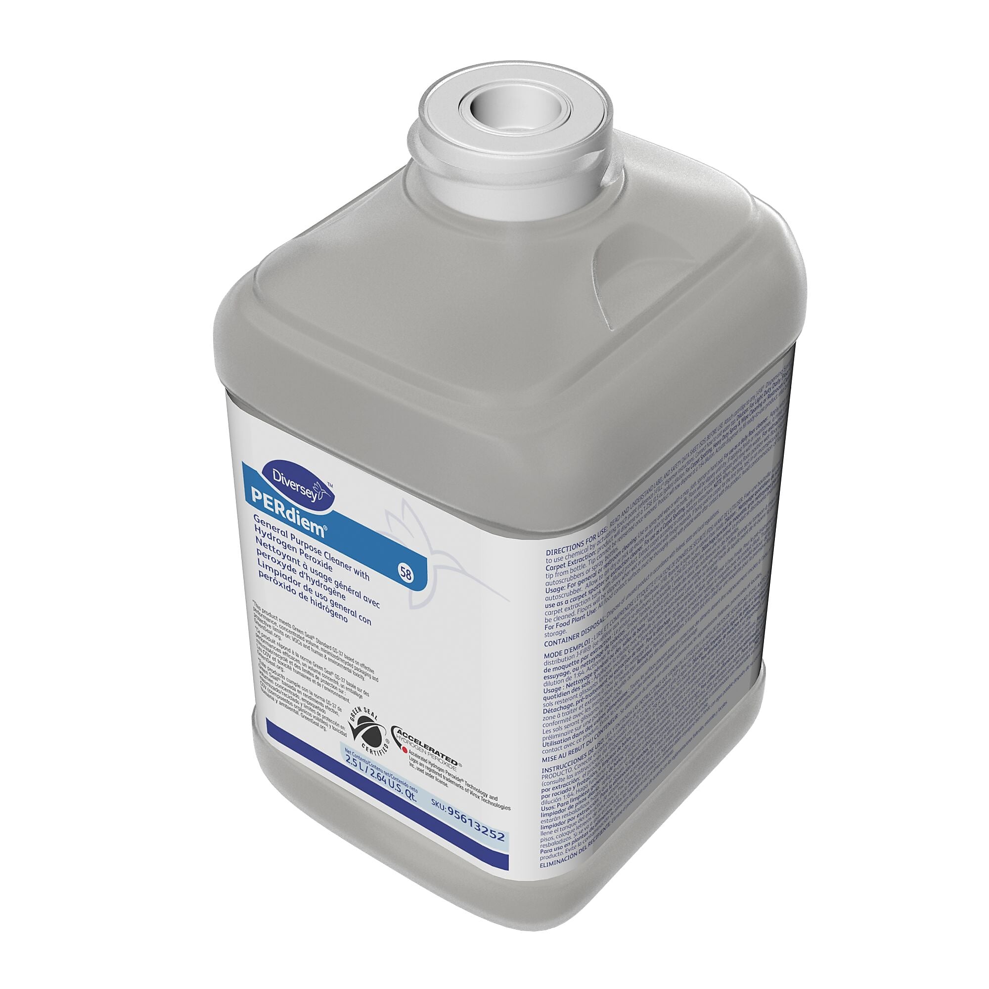 Perdiem 58 Multipurpose Cleaner for Diversey J-Fill, 84.5oz., 2/Carton