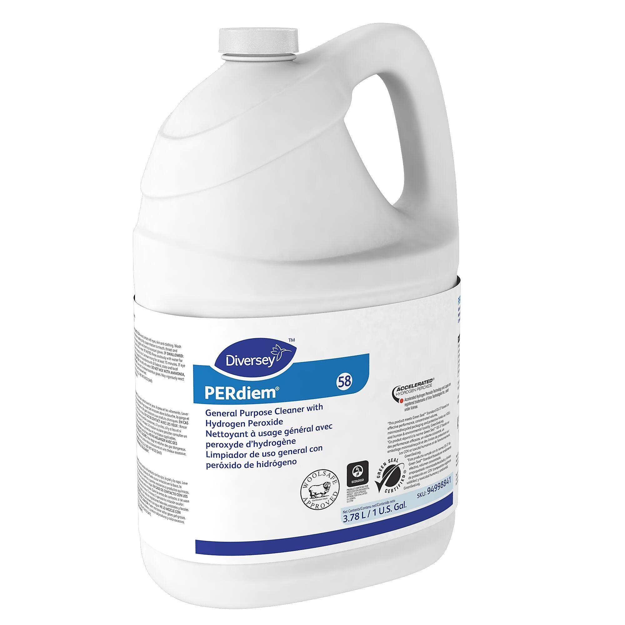 Perdiem All-Purpose Cleaner, No Scent, 128 Oz., 4/Carton