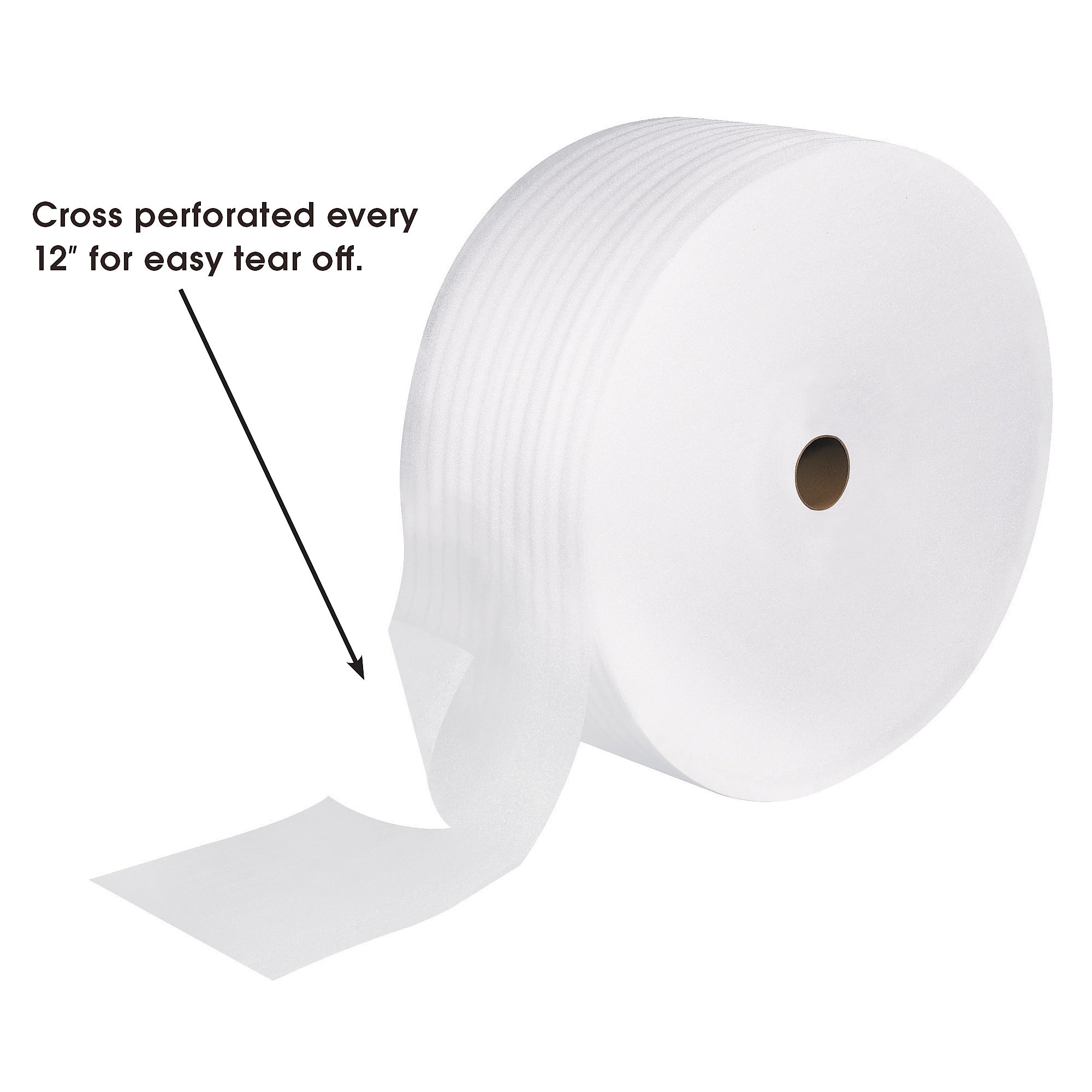 Perforated Foam Roll, 1/8