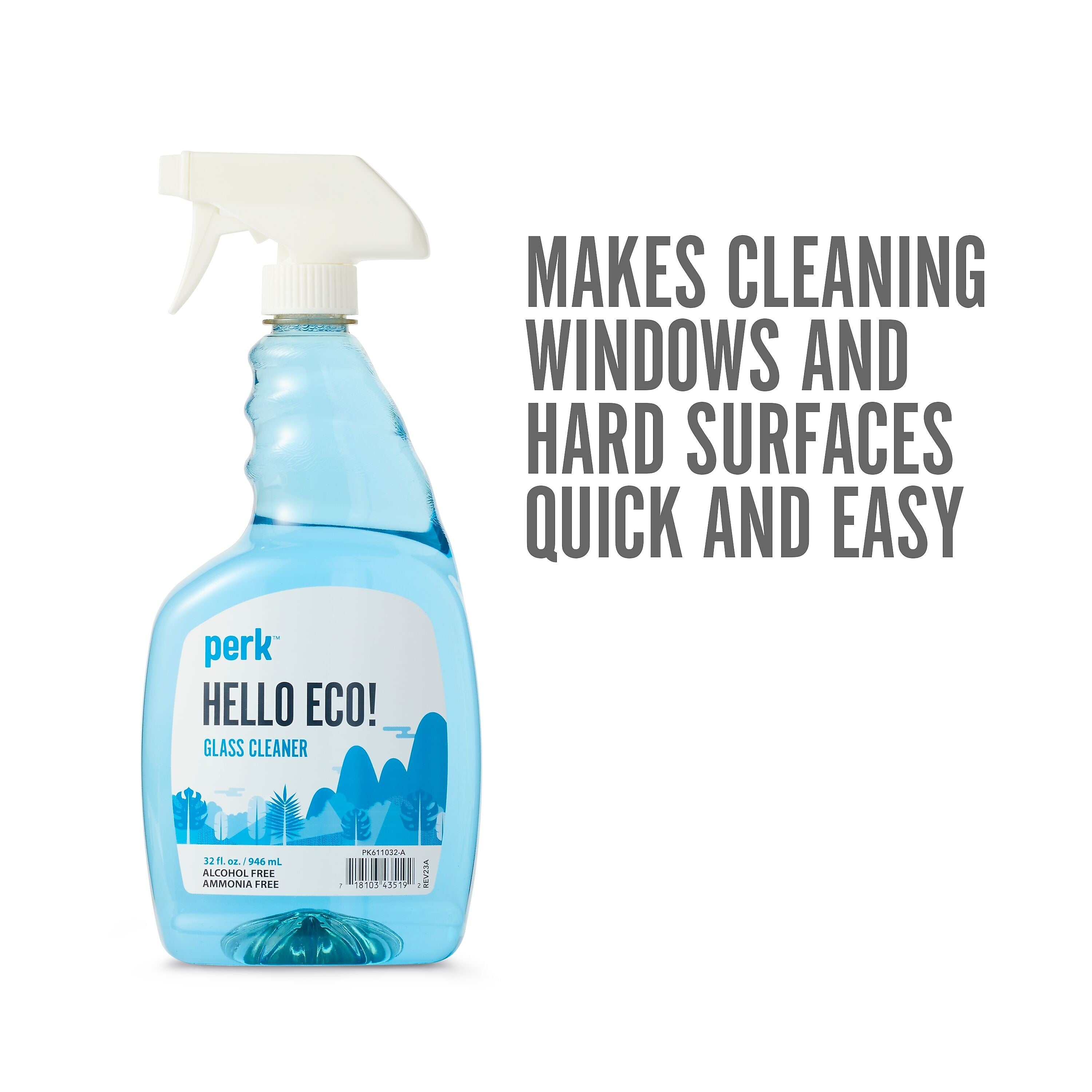 Perk Glass Cleaner, 32 oz.