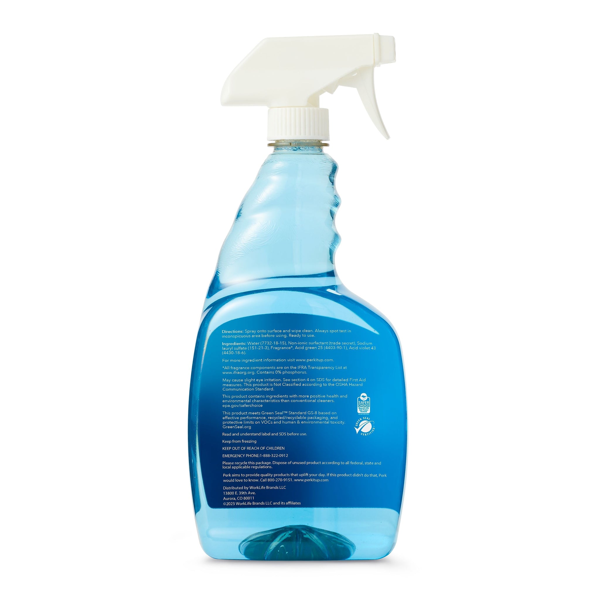 Perk Glass Cleaner, 32 oz.