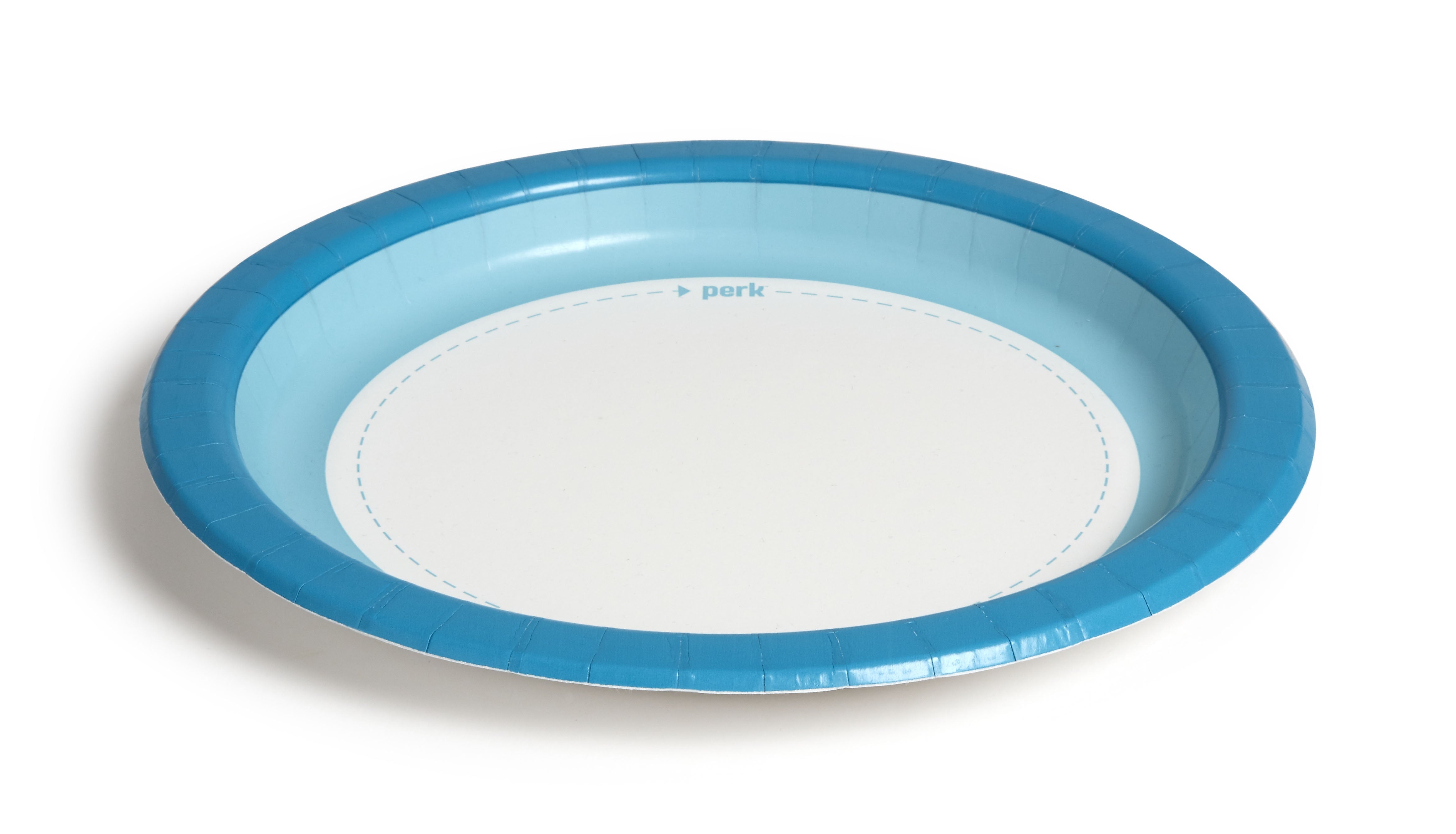 Perk™ Heavy-Weight Paper Plates, 10