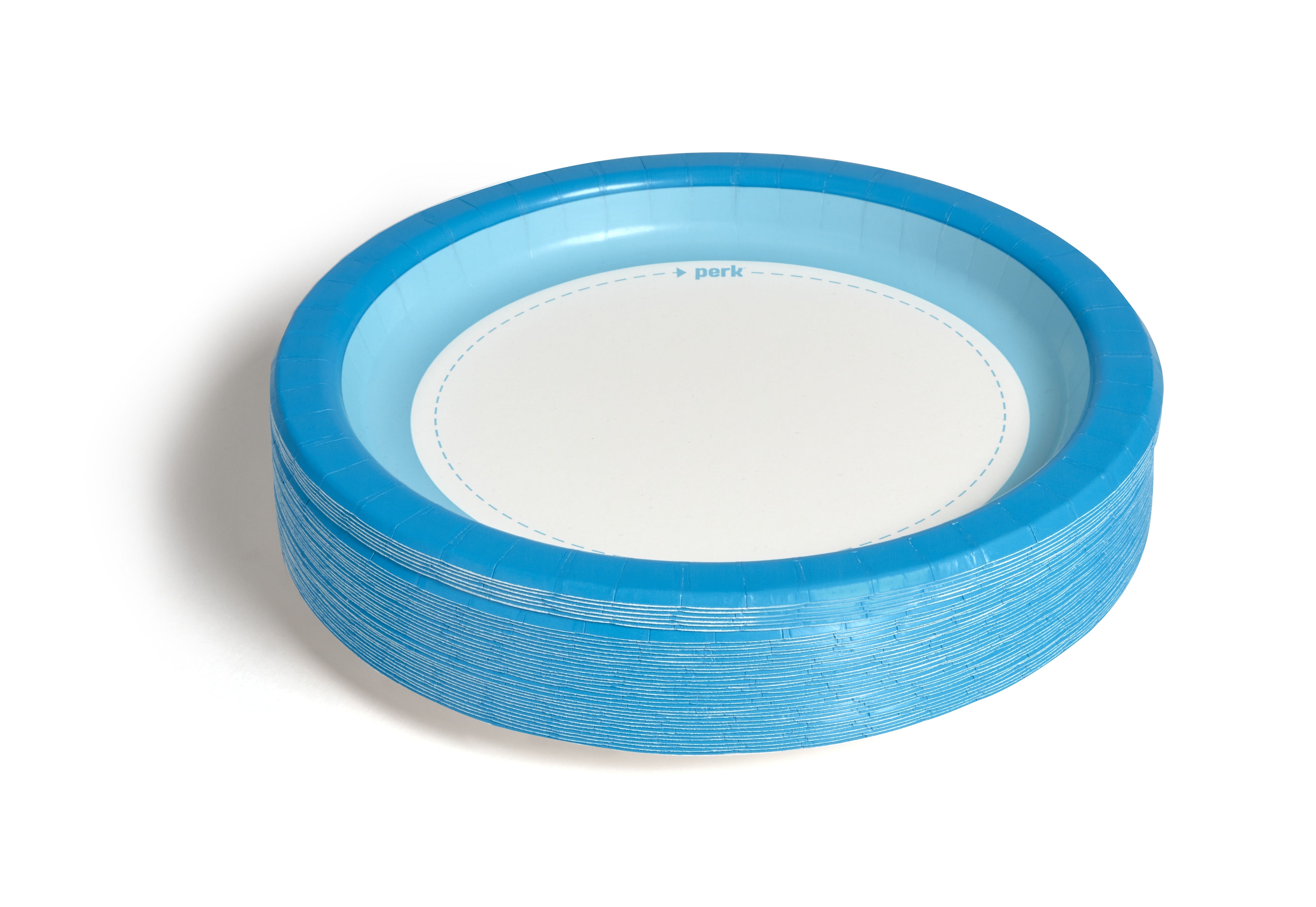 Perk™ Heavy-Weight Paper Plates, 10