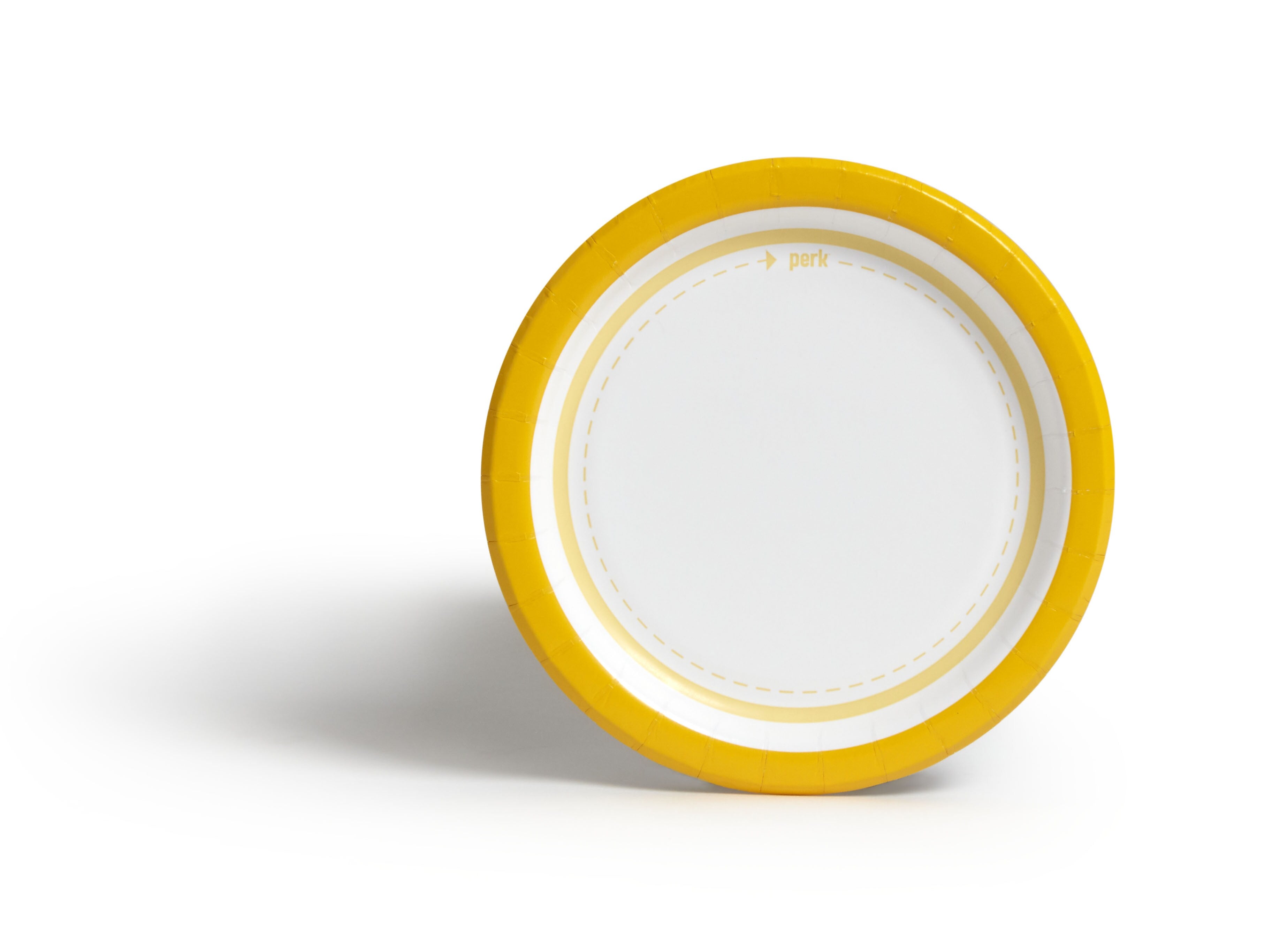 Perk™ Medium-Weight Paper Plates, 6