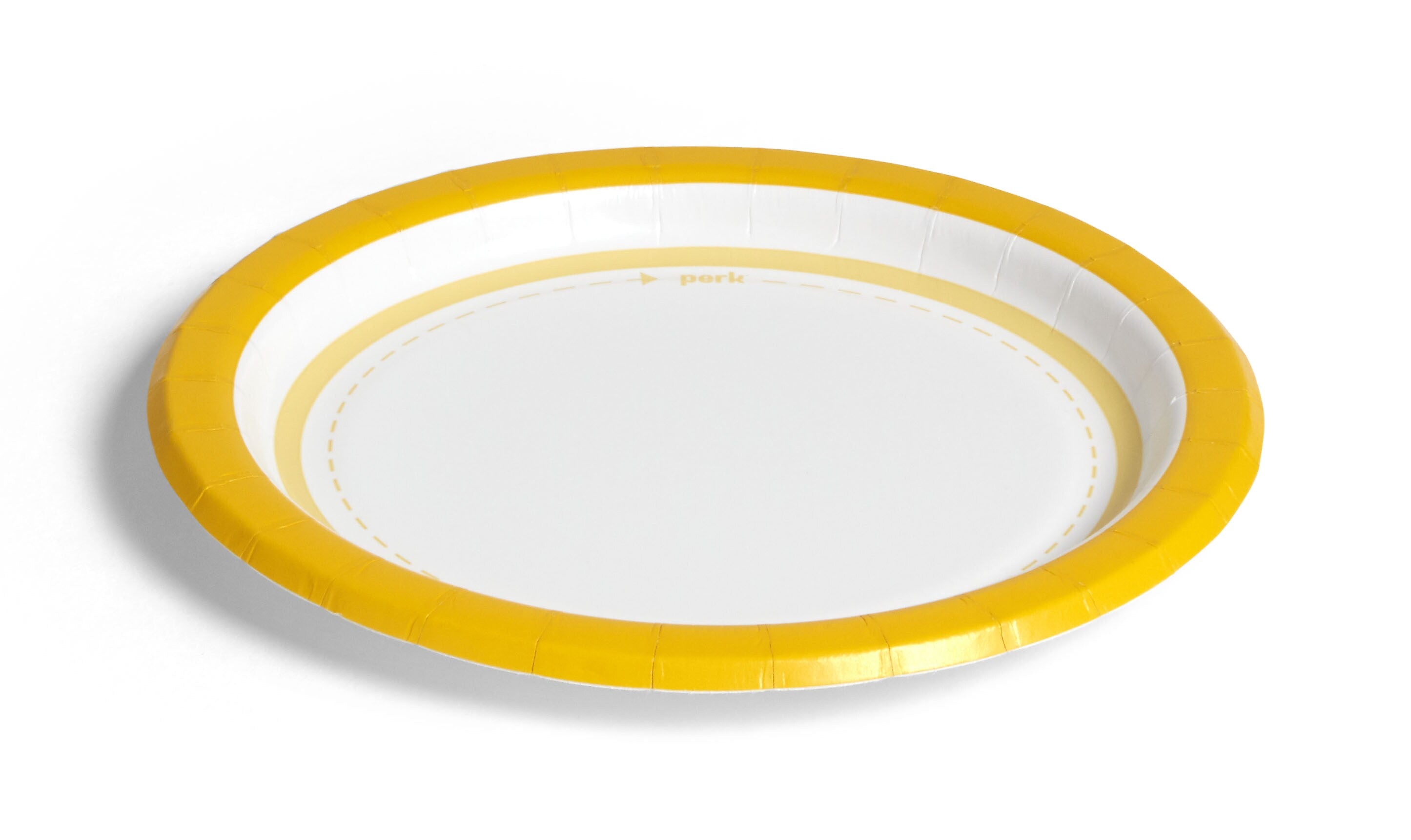 Perk™ Medium-Weight Paper Plates, 6