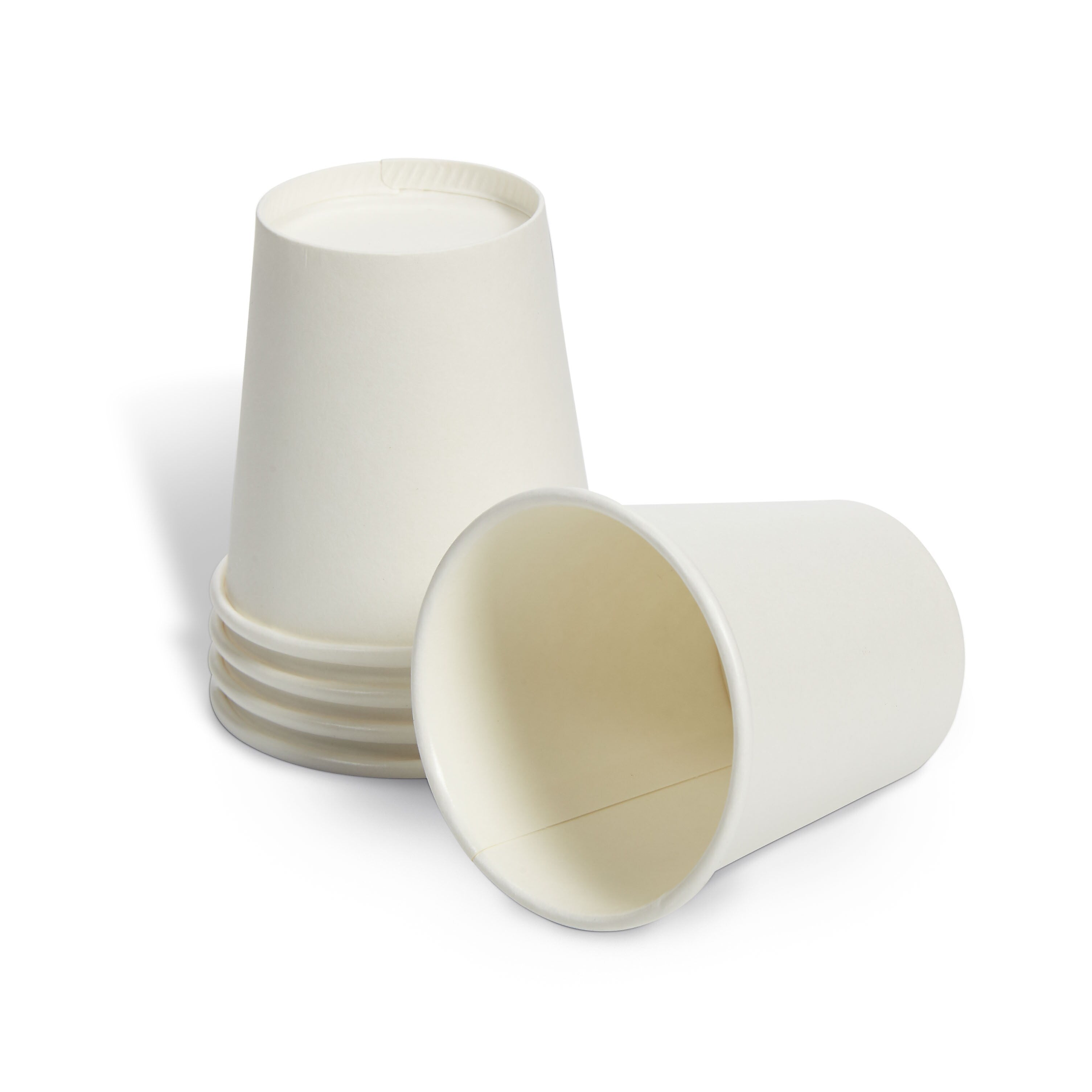 Perk™ Paper Hot Cups, 3 oz., White, 100/Sleeve, 10 Sleeves/Carton