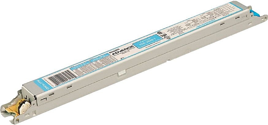 Philips® Advance Fluorescent Ballast, 2 Lamp, 28 Watt, Long Enclosure, Program Start, 10/PK