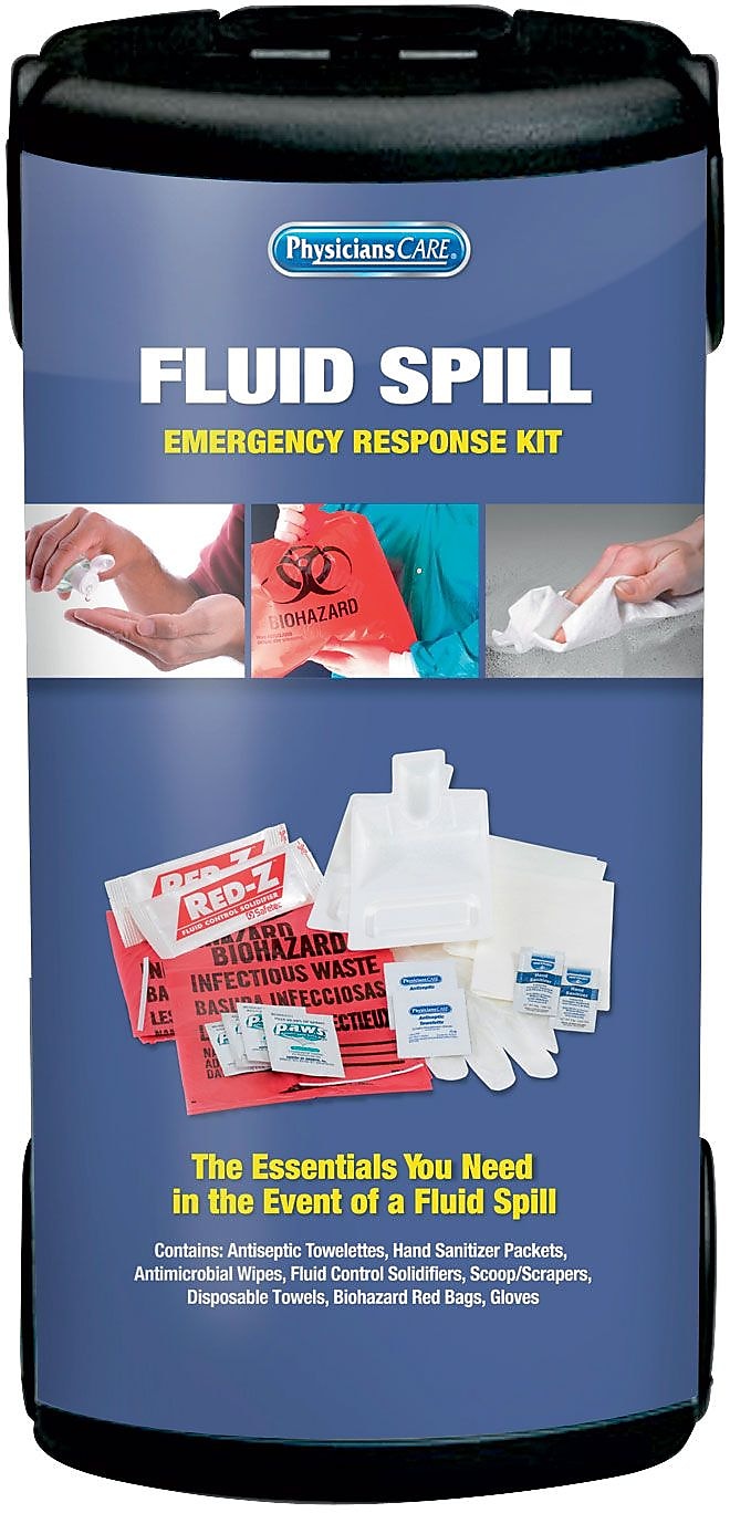 PhysiciansCare Bloodborne Pathogen Spill Kit