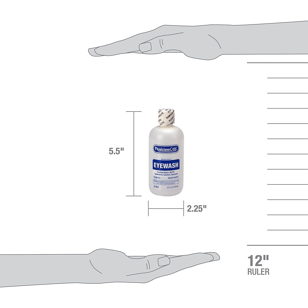 PhysiciansCare Eye Wash, 8 oz.