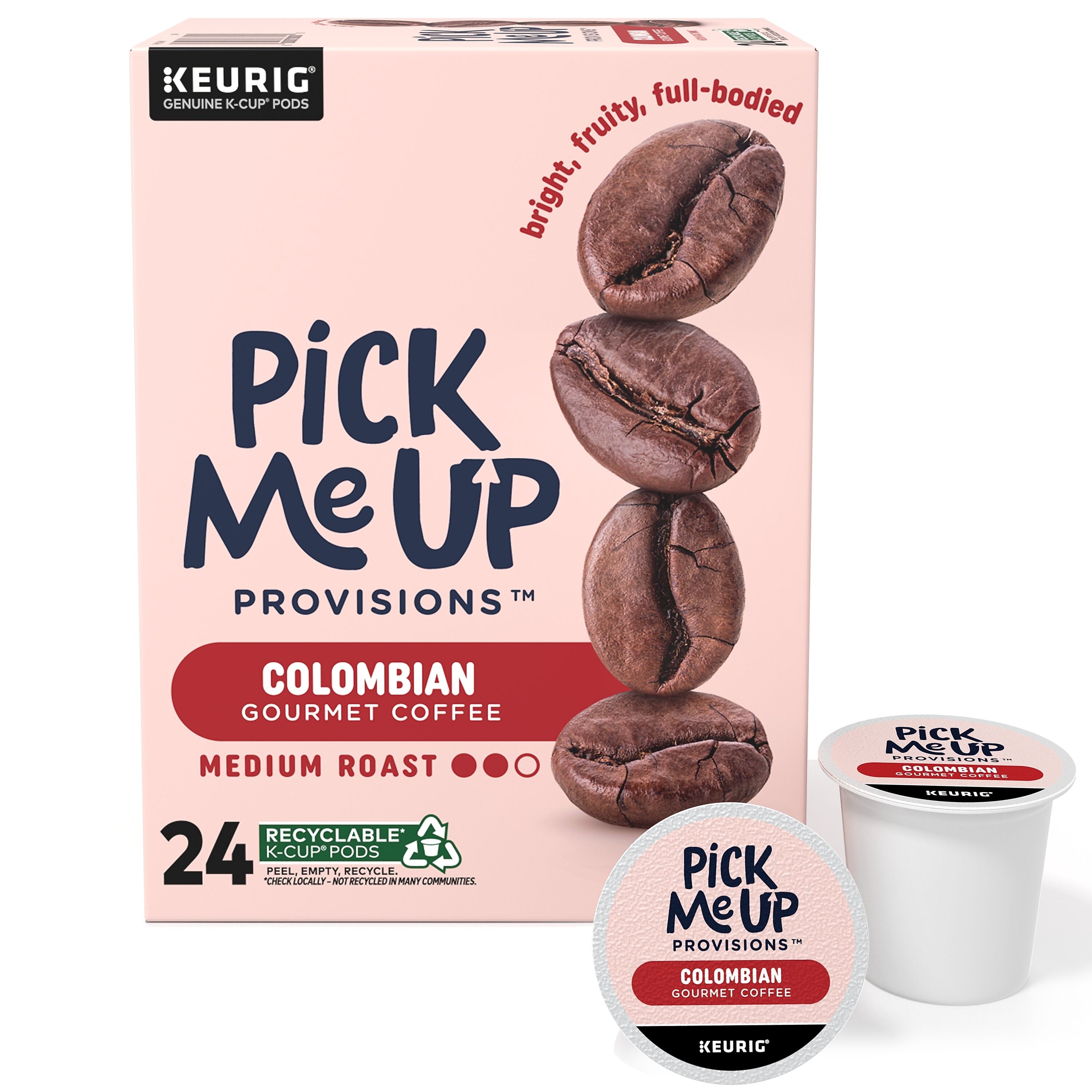 Pick Me Up Provisions™ Colombian Coffee Keurig® K-Cup® Pods, Medium Roast, 24/Box