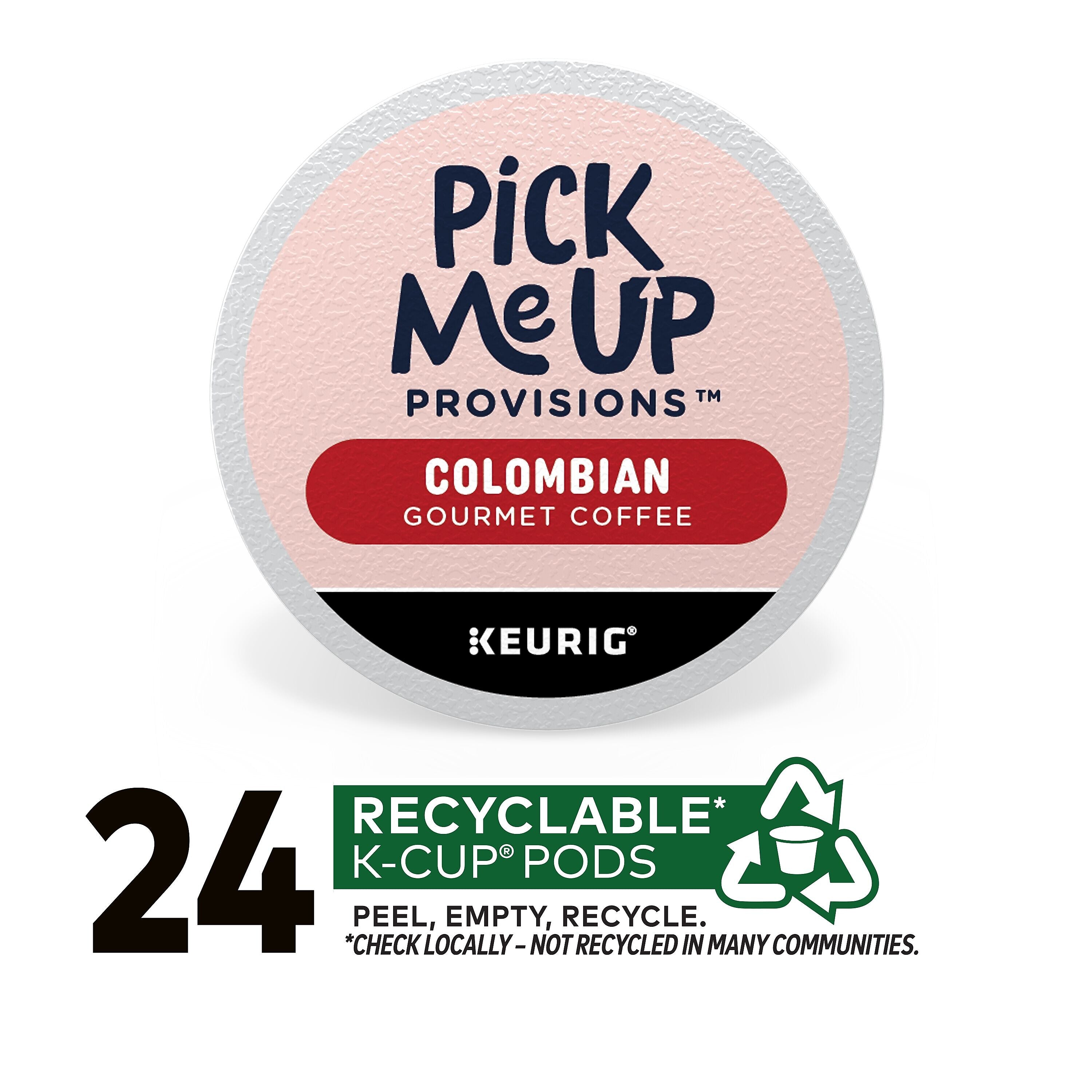 Pick Me Up Provisions™ Colombian Coffee Keurig® K-Cup® Pods, Medium Roast, 24/Box