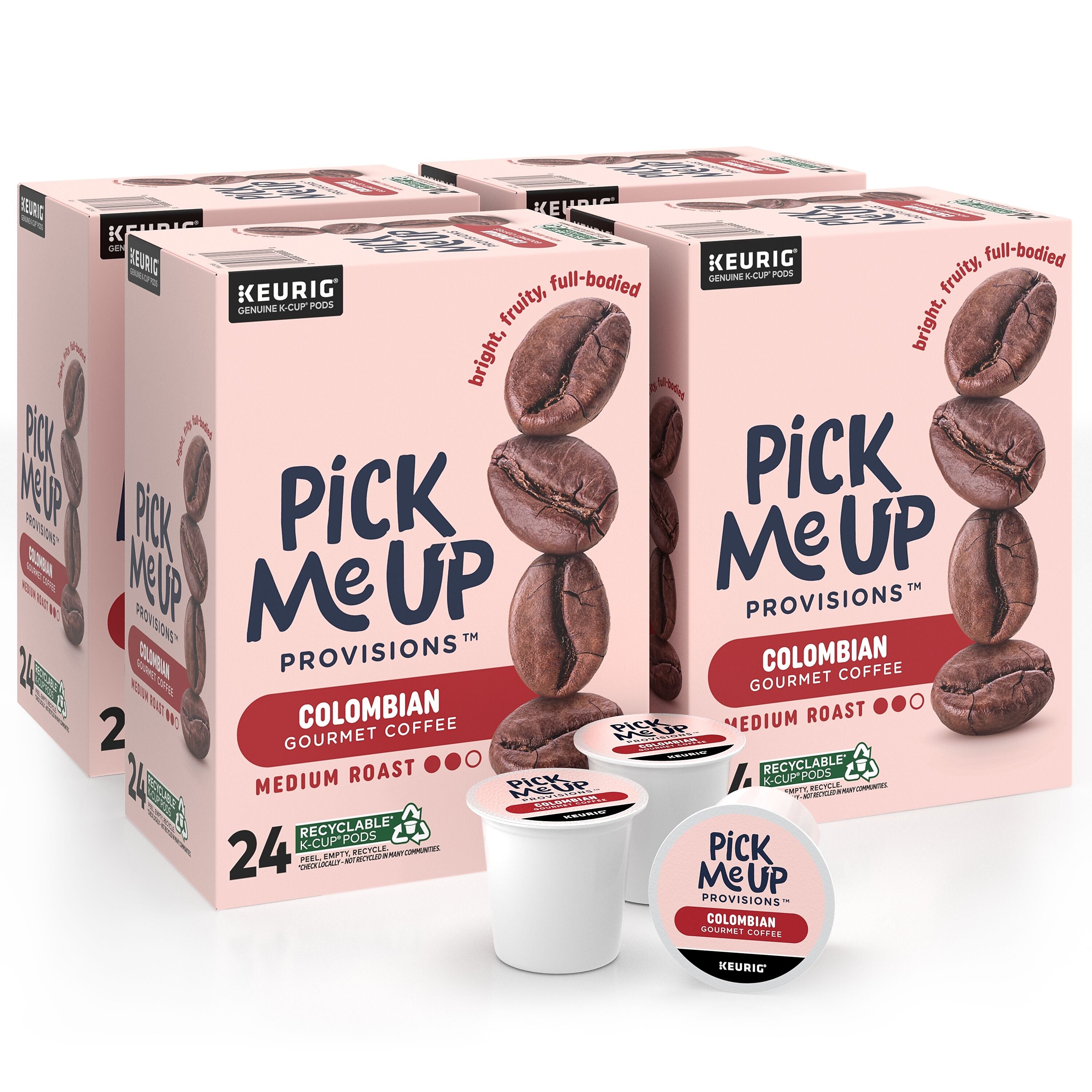 Pick Me Up Provisions™ Colombian Coffee Keurig® K-Cup® Pods, Medium Roast, 96/Carton