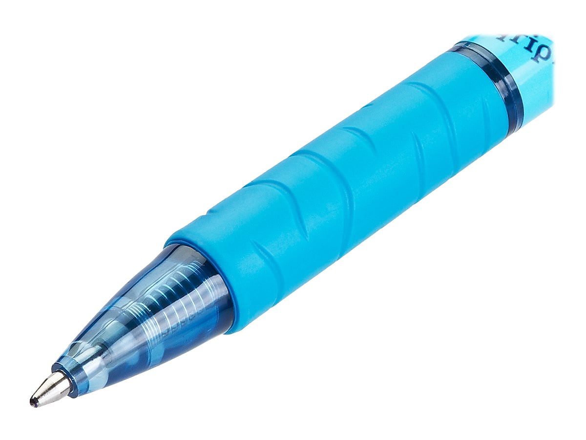 Pilot B2P Bottle 2 Pen Retractable Ballpoint Pens, Medium Point, Blue Ink, Dozen