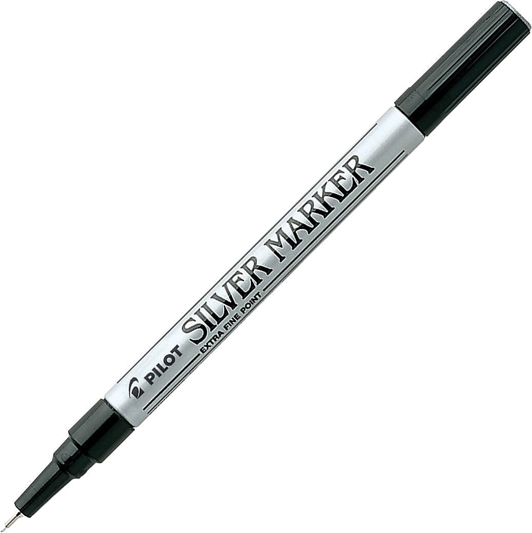 Pilot Creative Permanent Paint Marker, Extra Fine Point, Silver