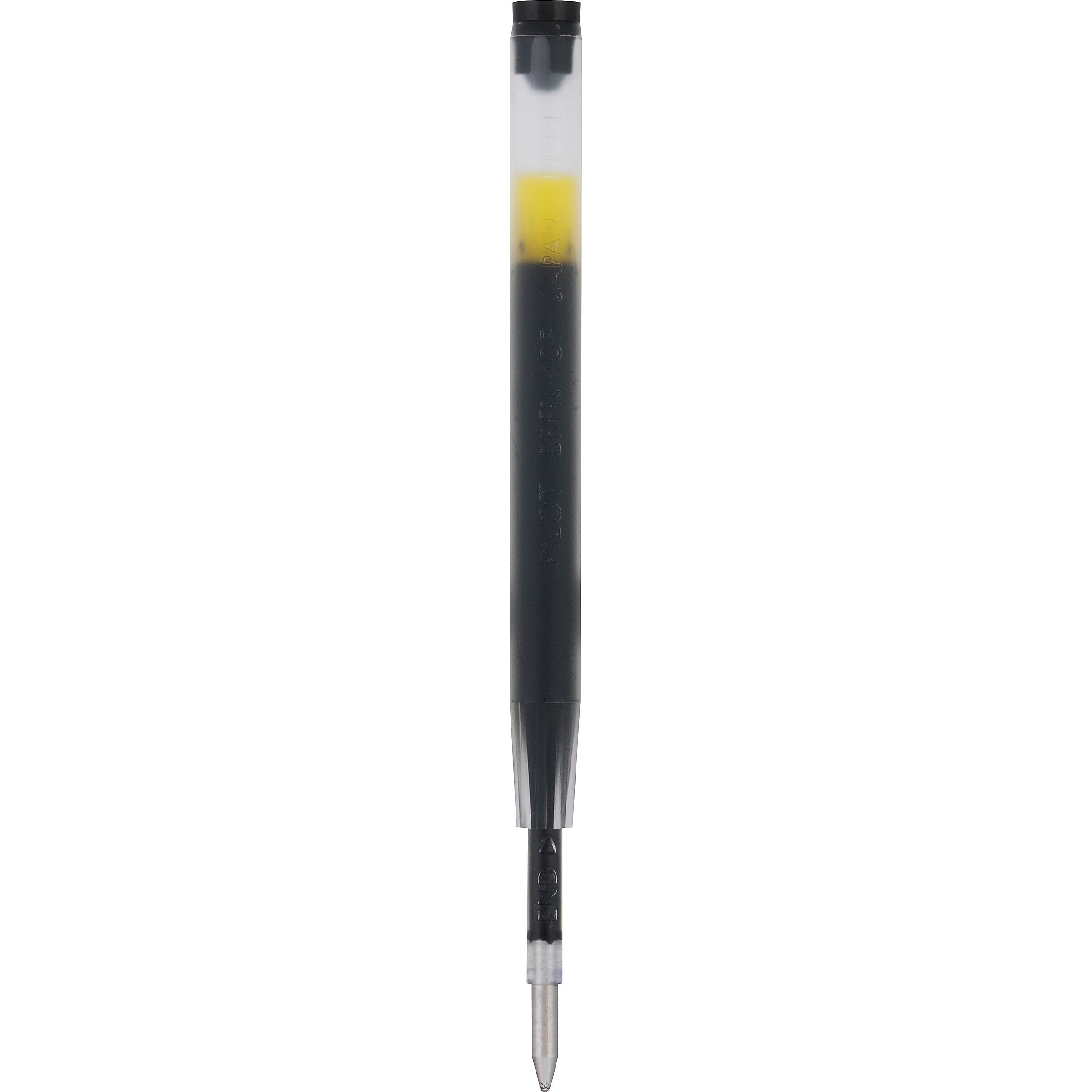 Pilot Dr. Grip Center Of Gravity Ballpoint Pen Refill, Medium Tip, Black Ink, 2/Pack