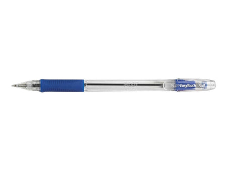 Pilot EasyTouch Ballpoint Pens, Fine Point, Blue Ink, Dozen