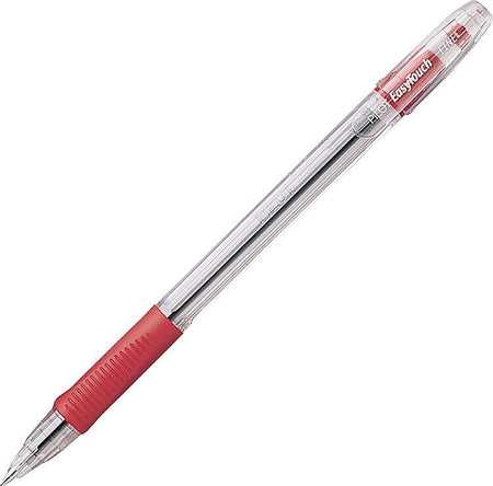 Pilot EasyTouch Ballpoint Pens, Fine Point, Red Ink, Dozen