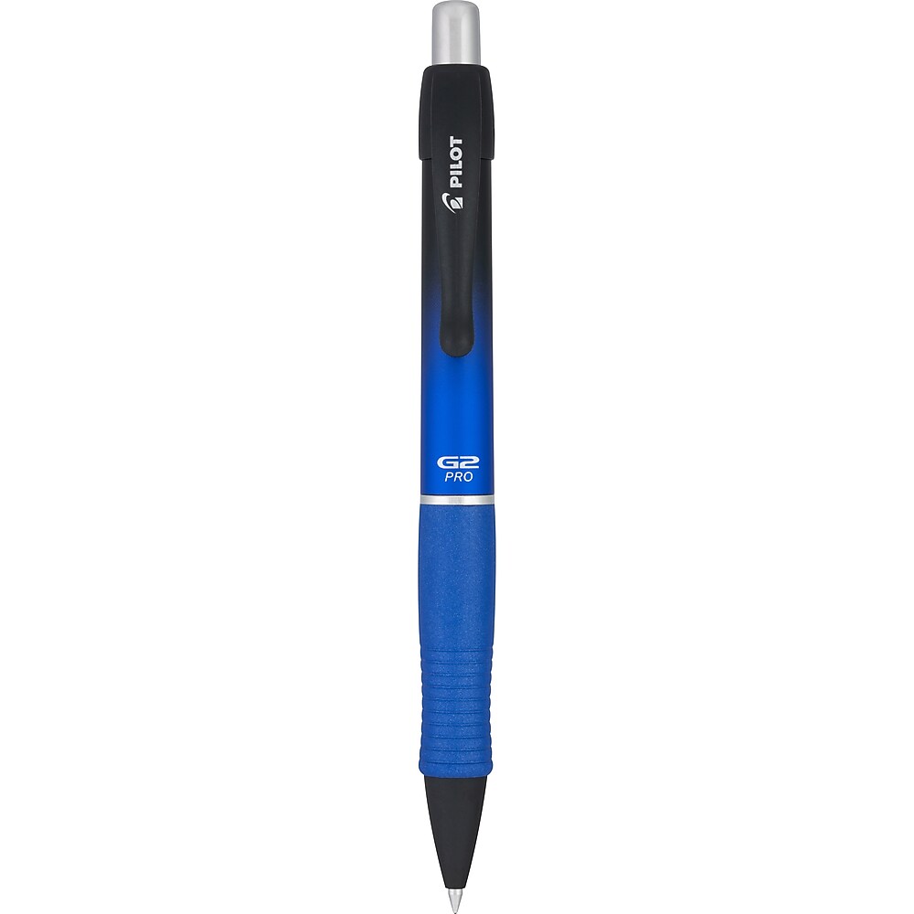 Pilot G2 Pro Retractable Gel Pen, Fine Point, Black Ink