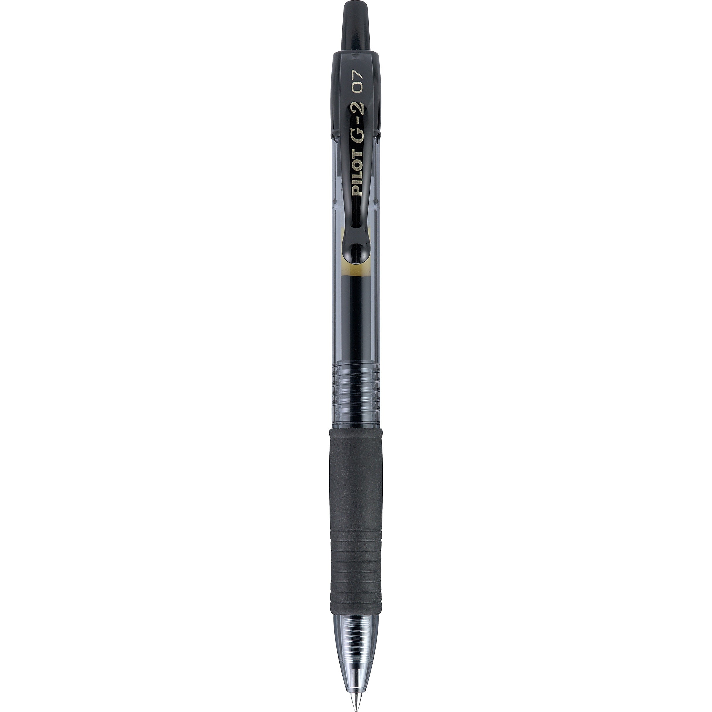 Pilot G2 Retractable Gel Pens, Fine Point, Black Ink, 36/Pack