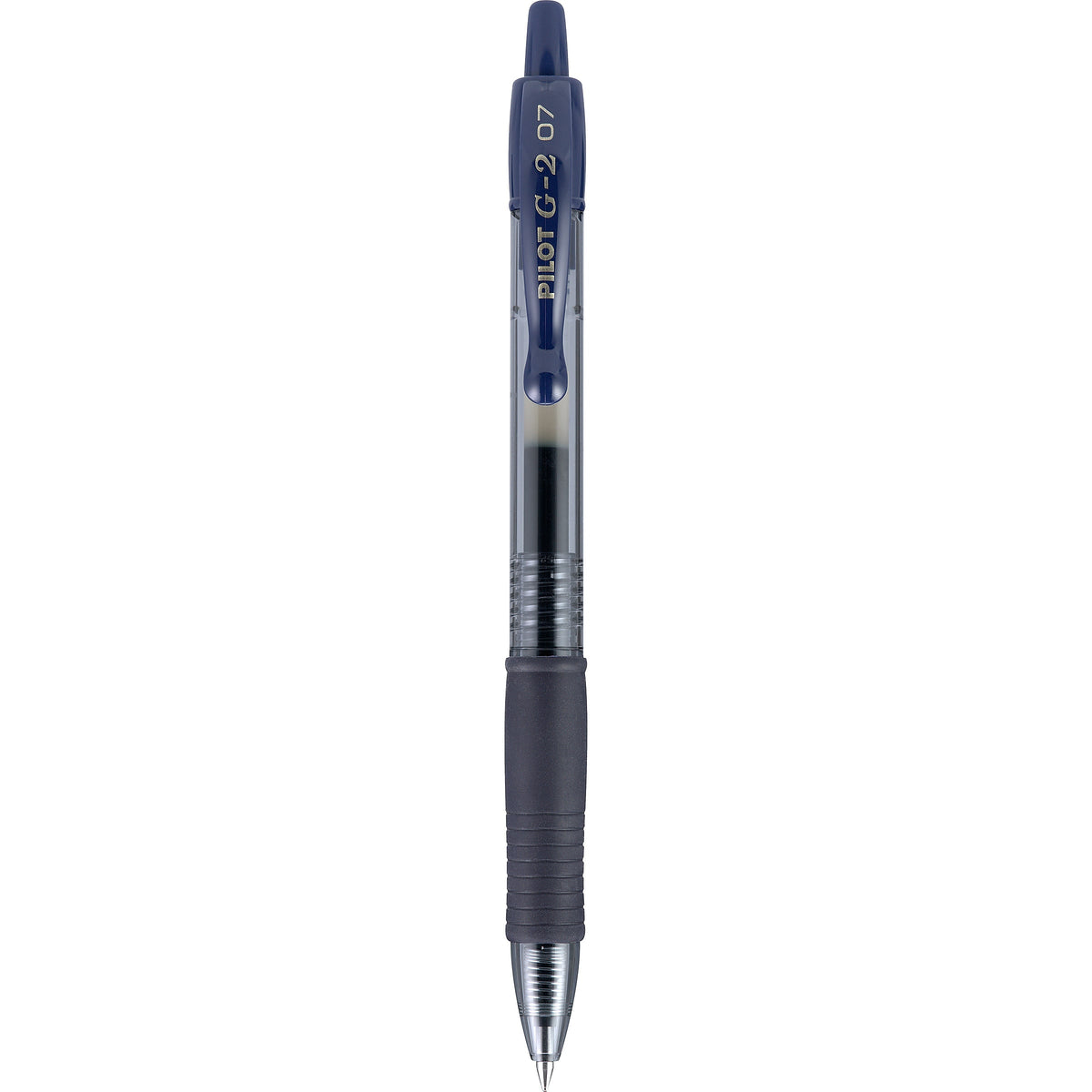 Pilot G2 Retractable Gel Pens, Fine Point, Navy Ink, Dozen