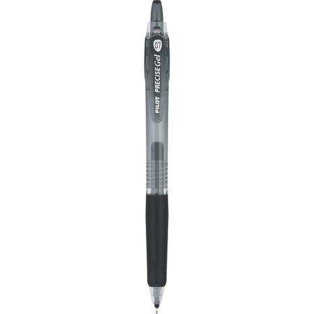 Pilot Precise Gel BeGreen Retractable Gel Pens, Fine Point, Black Ink, Dozen