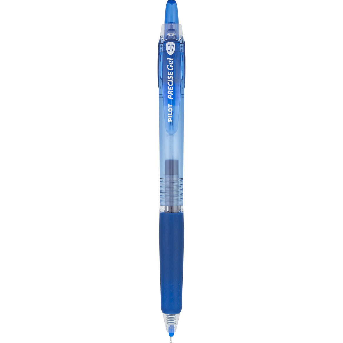 Pilot Precise Gel BeGreen Retractable Gel Pens, Fine Point, Blue Ink, Dozen